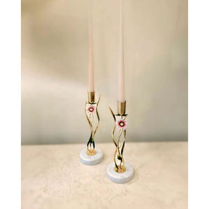 Centre de table en métal de qualité supérieure, poli et brillant, avec des feuilles de Ginkgo, design élégant, pour servir des aliments, bols de luxe, articles de cuisine - Product Image 4