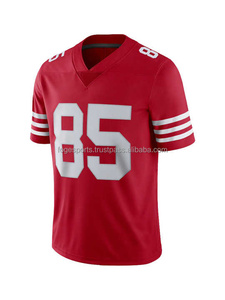 Uniformes Deportivos Personalizados y Elegantes, Camisetas de Fútbol Cómodas para Hombre, 100% Poliéster, Cuello en V, Impresión de Logotipo, Excelentes Precios - Product Image 2