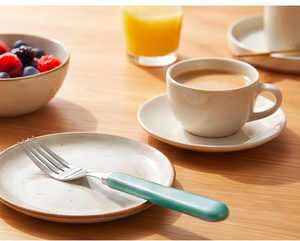 Ensemble de couverts en métal de qualité supérieure avec manches en résine, service de couverts royal pour restaurant ou dîner de mariage - Product Image 5