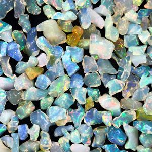 Opales brutes éthiopiennes de grande taille 10-16MM, opales brutes en gros, opales de Welo, opales éclatantes, opales blanches polies - Product Image 6