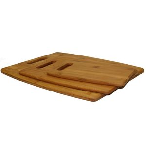 Juego de 3 Tablas de Cortar de Bambú CB1156 - Tablas de Cortar Duraderas y Ecológicas - Product Image 2