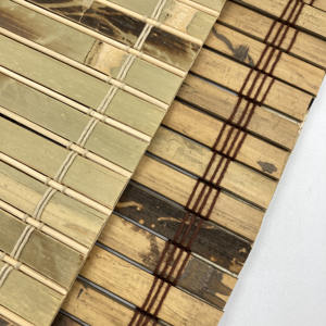 Stores romains en bambou au design traditionnel, très demandés au Vietnam – Revêtements de fenêtre en bois naturel pour fenêtres horizontales intégrées - Product Image 4
