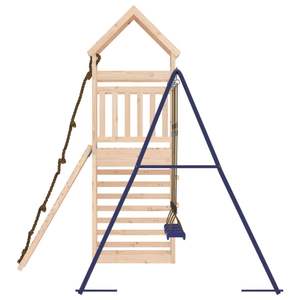 Set Giochi da Esterno in Legno Naturale e Blu con Altalene - Categoria Prodotti - Product Image 6