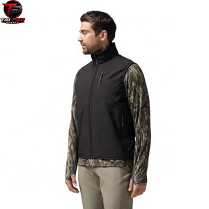 Chaleco Utilitario de Invierno para Hombre, con Estampado, para Exteriores, de Softshell, Cuello Alto, Cierre Completo, Bolsillo Vertical con Cremallera en el Pecho, Ropa de Trabajo, Caza, Senderismo - Product Image 2