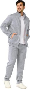 Men's Tracksuits Casual Sweatsuit 2 Piece Full Zip Sweatshirt and Sweatpants Set <b>Athletic</b> Jogging Suit - Product Image 3