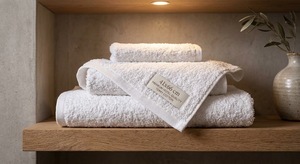 Juego de Toallas de Baño de Lujo 100% Algodón Orgánico, Tejidas, de Secado Rápido, Alta Absorción, Multicolores, para Baño, Gimnasio, Spa, Hotel - Product Image 3