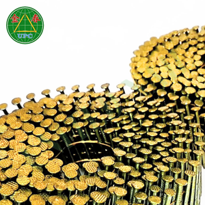 New Item Industrial Coil Pallet <b>Nails</b> 1-3/4" x 0.092 9000pcs Screw Shank Smooth Shank Checkered Head OEM Supplier - Product Image 1