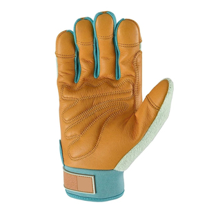 Double Palm Synthetic Leather Work <b>Gloves</b> Heavy Duty Working <b>Gloves</b> General Purpose Heat Resistance Working <b>Gloves</b> - Product Image 2