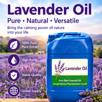 Huile Essentielle de Lavande en Gros Sans Additifs pour Massage Corporel, Aromathérapie, Diffuseur et Formulation de Soins de la Peau