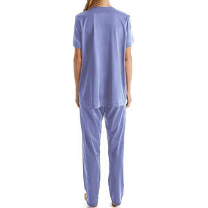 Pijamas de Mujer Personalizadas de Alta Calidad al Mejor Precio, Tejidas, con Cintura Elástica Delantera, Ropa de Dormir de Invierno, Venta al Por Mayor, 100% - Product Image 4