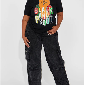 T-shirts graphiques ajustés à logo personnalisé pour femmes, T-shirts de fitness, Crop tops pour femmes - Product Image 2
