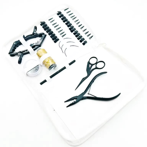 Herramientas y kits para extensiones de cabello, set de eliminación, kit de instalación de calidad profesional, herramientas y kit para extensiones de cabello de última tendencia. - Product Image 1