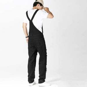 Mono de mezclilla sin costuras de una pieza para mujer, estilo coreano, bordado, informal, para yoga, gimnasio, con estampado, servicio OEM - Product Image 5