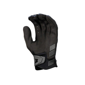 Gants de cyclisme noirs en polyester pour hommes, à doigts complets, respirants, avec fermeture auto-agrippante, pour l'été - Product Image 1