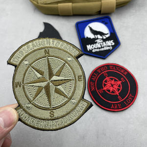 Nouvel arrivage personnalisé : Matériel de patch en tissu brodé à l'ordinateur pour doudoune, chemise en jean, coque de téléphone, badge DIY et petit patch en tissu - Product Image 1
