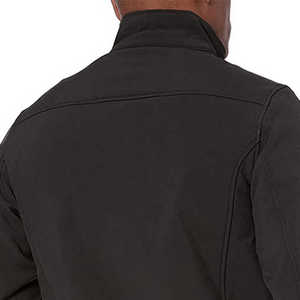 Veste softshell imperméable coupe-vent avec logo personnalisé, doublure en polaire, veste de randonnée pour homme - Product Image 4