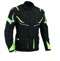 Veste de moto textile Cordura sur mesure, grande taille, imperméable, ignifuge, anti-UV, équipement de protection pour la conduite
