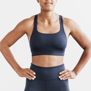 Hot Sale Women's Fitness Sports <b>Bra</b> High Quality 4 Way <b>Stretch</b> Breathable Eco-Friendly Medium Elasticity XS Customizable Front - Product Image 3