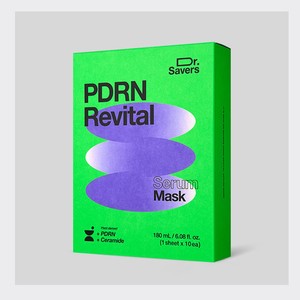 Mascarilla facial ITSSKIN It's Skin Dr. Savers PDRN Revital Serum Mask, 10 unidades, 1 paquete, mascarilla facial ciclística - Product Image 3