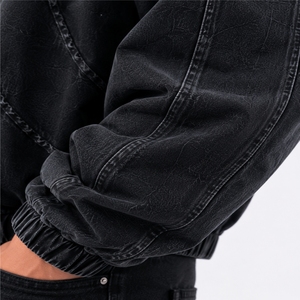 Sweat à capuche vintage délavé pour homme – Qualité supérieure, coupe oversize, style streetwear, effet délavé à l'acide, lourd et décontracté - Product Image 5