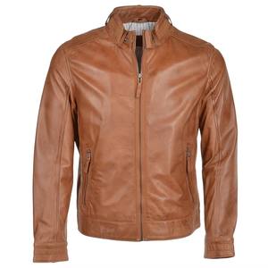 Chaqueta de Cuero para Hombre, Estilo Urbano, Personalizada, Nueva Colección 2026, Transpirable, Piel de Vacuno, Servicio OEM, Cierre de Cremallera Frontal - Product Image 4