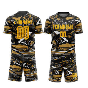 Nouveaux uniformes de football pour garçons, design personnalisé, impression par sublimation, prix de gros, uniformes élégants pour équipe de football - Product Image 1