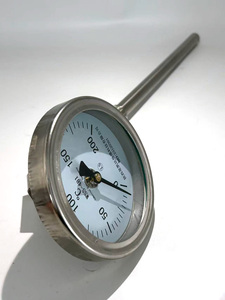 Công nghiệp kỹ thuật số nhiệt độ thép không gỉ lưỡng kim Nhiệt kế IP65 đánh giá 0.5C Độ phân giải 4-20mA/RS-485 OEM/ODM 1 năm - Product Image 3