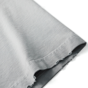 Ensemble de shorts en tissu éponge 100% coton de haute qualité pour hommes, nouvelle mode estivale avec broderie délavée, vêtements de sport décontractés, t-shirt - Product Image 5