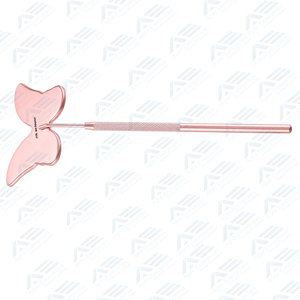 Espejo de inspección de mano con pestañas injertadas, lente de mariposa, instrumentos de belleza de raíz antideformación - Product Image 5