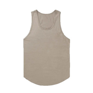 High Quality Custom Logo Black Signature <b>Men</b> <b>Crop</b> Tank <b>Tops</b> Cotton Wide Shoulder & Boxy fit Gym & Running Tank <b>Top</b> <b>For</b> <b>Men</b> - Product Image 2