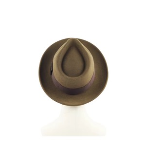 Sombreros de Fieltro de Lana al por Mayor, Sombreros Personalizados de Diferentes Estilos, Sombrero Fedora de Color Verde Oscuro - Product Image 3