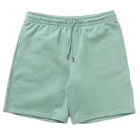 Shorts pour hommes durables, motif uni, polyester/coton, séchage rapide, coupe extensible, taille mi-haute, style streetwear