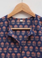 Tank Top Wanita Kasual Tradisional India, Batik Bordir Tangan Motif Bunga, Kerah Pita, Bahan Bernapas Ramah Lingkungan Cepat Kering