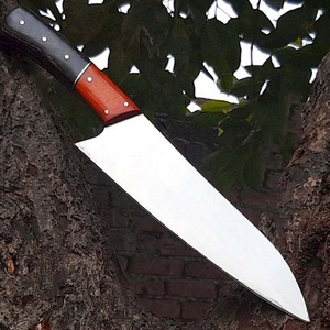 Cuchillo de Chef Moderno Forjado a Mano Personalizado, Hoja de Acero Inoxidable de 8 Pulgadas de Largo, Mango de Madera Ambidiestro, Grosor de 3.0 mm, Extra - Product Image 4