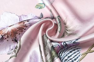 High Quality Women's 100% Silk <b>Square</b> <b>Scarf</b> Custom Print Luxury Multi-Functional Outdoor Use OEM Private Label Wholesale - Product Image 6