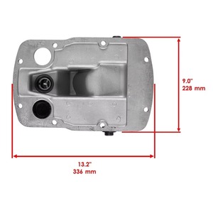 ZANGO 1673663M91 Steering Box Assembly with <b>U</b> <b>Clamp</b> Fits Massey Ferguson Tractor Heavy Duty Steering Gear Replacement - Product Image 4