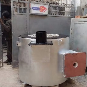 Horno de Fusión de Aluminio Industrial de Alta Capacidad, 100 kg, Marca Indotherm, Certificado ISO9001, Bajo Nivel de Ruido, Nuevo - Product Image 4