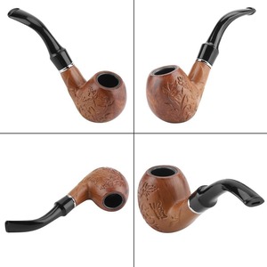 Pipe à tabac en bois de qualité supérieure, vintage, sculptée à la main, pour club ou bar, pipe à tabac artisanale à prix abordable - Product Image 4