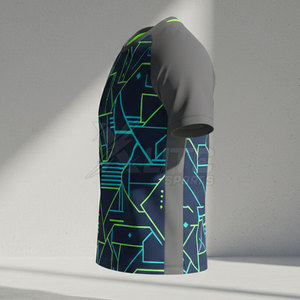 Maillot de Gardien de But à Manches Courtes Grande Taille pour Sportifs – Tissu Respirant et Anti-Transpiration pour l'Entraînement et les Matchs de Football - Product Image 5