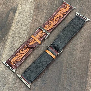 Correa de reloj cómoda de cuero de vaca con hebilla de liberación rápida, correa de reloj de repuesto de cuero de vaca, novedad - Product Image 5