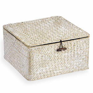 Office living room stackable seagrass folding boxes wholesale natural woven foldable gift <b>box</b> set - Product Image 5