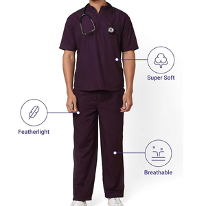 Uniformes Médicos de Alta Calidad para Hospitales Dentales 2026, Conjuntos de Uniformes Médicos con Logotipo OEM Personalizado para Hombres, Doctores y Enfermeras - Product Image 6