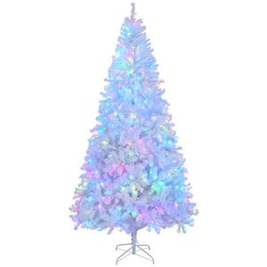 Albero di Natale Artificiale Pre-Illuminato da 2,4 Metri con 500 Luci RGB e 1500 Punte di Rami, Controllabile tramite App, Rami Pieghevoli - Product Image 2