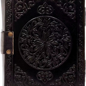 New Tripple Moon Stone Vintage Leather Organizer/Planner Handmade Hardcover Personalized Gift Notebook Sketchbook Office - Product Image 1