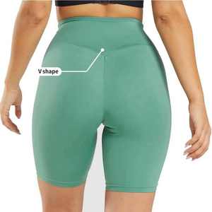 Shorts Deportivos de Yoga para Mujer, Cintura Alta, Push-Up, para Gimnasio, Entrenamiento, Yoga - Product Image 5