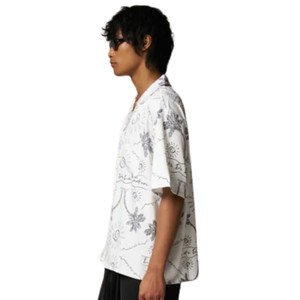 Chemise Tropicale Homme à Motif Palmiers Manches Courtes Respirante Légère Vêtement Décontracté d'Été pour la Plage - Product Image 6