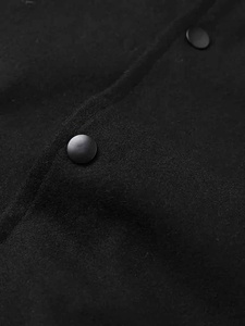 Chaquetas Universitarias de Lana para Hombre de Talla Grande, Chaqueta Universitaria con Mangas de Cuero al por Mayor, Chaqueta Universitaria de Lana con Logotipo Personalizado - Product Image 4