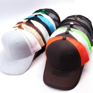 2026 new <b>Sunscreen</b> Breathable Sunshade Unisex Polyester 6 Panel Mesh Trucker Hats for Women Men Casual Street Wear - Product Image 6