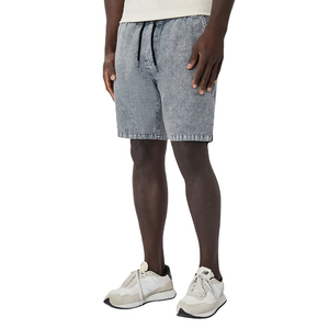 2026 Men's Acid Wash Shorts Retro Washed Fabric Comfortable Fit Stylish Casual Summer Streetwear <b>Outfit</b> Trendy Design Shorts Men - Product Image 3