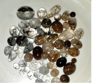 Cabujones de Piedras Preciosas de Aguamarina Ovalados Pulidos de Alta Calidad, Blancos, Naturales, Sueltos, Personalizados para la Fabricación de Joyería Artesanal BAITHU GEMS - Product Image 2